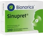 SINUPRET &uuml;berzogene Tabletten 100 St