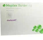 MEPILEX Border Ag Schaumverb.10x12,5 cm steril 5 St