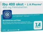IBU 400 akut-1A Pharma Filmtabletten 10 St