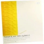 CALCIUM D3 acis 1000 mg/880 I.E. Brausetabletten 100 St