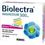 BIOLECTRA Magnesium 300 mg Direct Zitrone Sticks 20 St