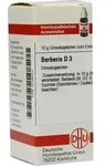 BERBERIS D 3 Globuli 10 g