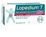 LOPEDIUM T akut bei akutem Durchfall Tabletten 10 St