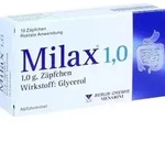 MILAX 1,0 Suppositorien 10 St