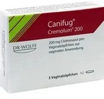 CANIFUG Cremolum 200 Vaginalsuppositorien 3 St