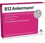 B12 ANKERMANN &uuml;berzogene Tabletten 50 St