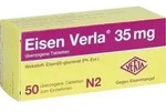 EISEN VERLA 35 mg &uuml;berzogene Tabletten 50 St
