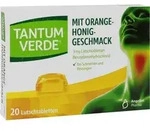 TANTUM VERDE 3 mg Lutschtabl.m.Orange-Honiggeschm. 20 St