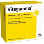 VITAGAMMA Vitamin D3 1.000 I.E. Tabletten 200 St