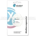 MIRADENT Zahnseide Mirafloss ungewachst 20 m 1 St