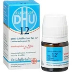 BIOCHEMIE DHU 12 Calcium sulfuricum D 6 Globuli 10 g