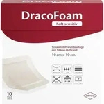 DRACOFOAM Haft sensitiv Schaumst.Wund.10x10 cm 10 St