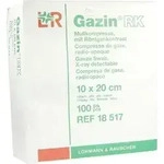 GAZIN Mullkomp.10x20 cm unsteril 12fach RK 100 St
