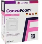 CONVAFOAM Silicone Verband 10x10 cm 10 St