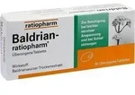 BALDRIAN-RATIOPHARM &uuml;berzogene Tabletten 30 St
