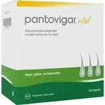 PANTOVIGAR vital Kapseln mit N&auml;hrstoffen f&uuml;r Haare 180 St