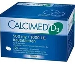 CALCIMED D3 500 mg/1000 I.E. Kautabletten 120 St
