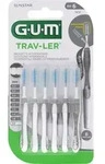 GUM TRAV-LER 2,0mm Kerze grau Interdental+6Kappen 6 St