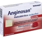 TETESEPT Anginosan Halstabletten zuckerfrei Kirsch 20 St