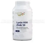 LYSIN 600 mg plus Zink 10 mg Kapseln 120 St