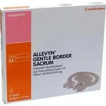 ALLEVYN Gentle Border Sacrum 16,8x17,1 cm Schaumv. 5 St