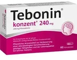 TEBONIN konzent 240 mg Filmtabletten 60 St