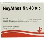 NEYATHOS Nr.43 D 10 Ampullen 10 ml