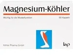 MAGNESIUM K&Ouml;HLER Kapseln 90 St