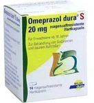 OMEPRAZOL dura S 20 mg magensaftresist.Hartkapseln 14 St