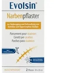 EVOLSIN Narbenpflaster mit Hyaluron 10x20 cm 2 St
