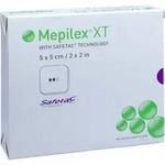 MEPILEX XT 5x5 cm Schaumverband 5 St
