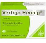 VERTIGO HENNIG Tabletten 200 St