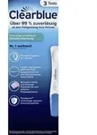 CLEARBLUE Schwangerschaftstest schnelle Erkennung 3 St