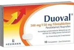 DUOVAL 500 mg/150 mg Filmtabletten 10 St