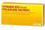 VITAMIN B12 PLUS Fols&auml;ure Hevert a 2 ml Ampullen 40 ml