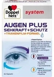 DOPPELHERZ Augen plus Sehkraft+Schutz system Kaps. 60 St