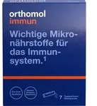 ORTHOMOL Immun Direktgranulat Himbeer/Menthol 7 St