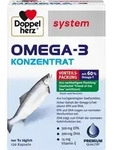 DOPPELHERZ Omega-3 Konzentrat system Kapseln 120 St