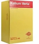 KALIUM VERLA Granulat Btl. 100 St