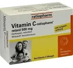VITAMIN C-RATIOPHARM retard 500 mg Kapseln 30 St