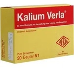 KALIUM VERLA Granulat Btl. 20 St