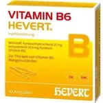 VITAMIN B6 HEVERT Ampullen 20 ml