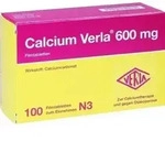CALCIUM VERLA 600 mg Filmtabletten 100 St