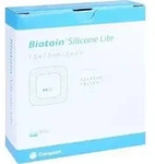 BIATAIN Silicone Lite Schaumverband 7,5x7,5 cm 10 St