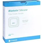 BIATAIN Silicone Schaumverband 7,5x7,5 cm 10 St
