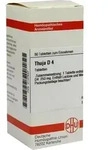 THUJA D 4 Tabletten 80 St