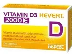 VITAMIN D3 HEVERT 2000 I.E. Tabletten 120 St