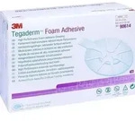 TEGADERM Foam Adhesive 6,9x7,6 cm oval 90614 10 St