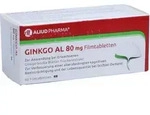 GINKGO AL 80 mg Filmtabletten 60 St