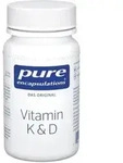 PURE ENCAPSULATIONS Vitamin K & D Kapseln 60 St
